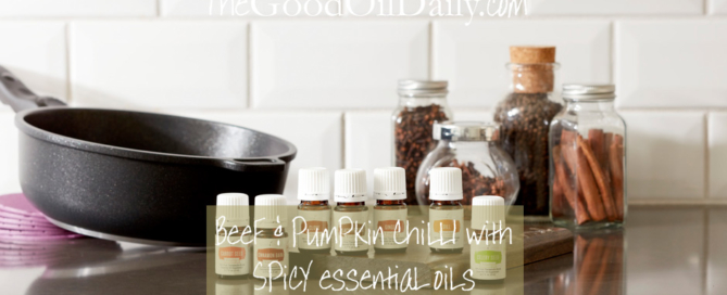 beef pumpkin chilli spicy essential oils, the good oil daily