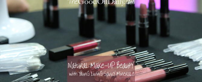 young living savvy minerals, natural make-up, the good oil daily