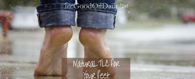 natural TLC for feet, the good oil daily