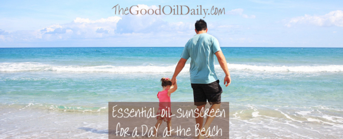 essential oil sunscreen, the good oil daily