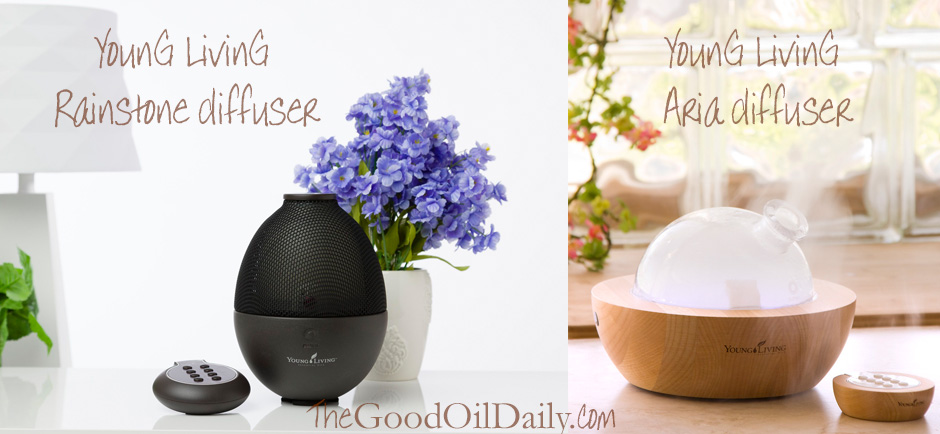 young living rainstone diffuser, young living aria diffuser