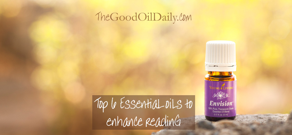 essential oils for reading, young living envision