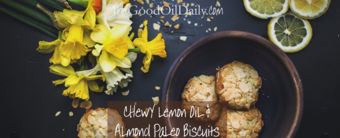 lemon oil almond paleo biscuits, the good oil daily