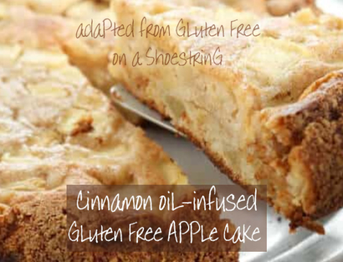 Cinnamon Oil Infused Gluten Free Apple Cake