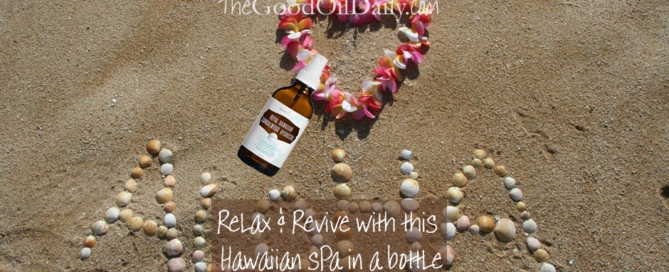 hawaiian spa young living sandalwood hydrosol, the good oil daily