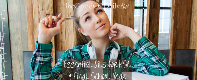 essential oils HSC final year school study, the good oil daily, young living